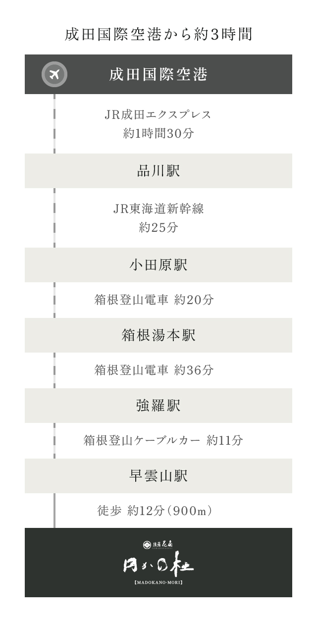 電車 / 飛行機で
