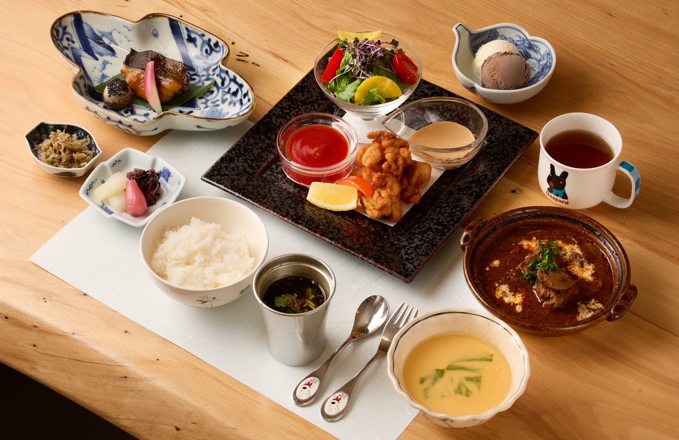 お子さまへのお食事対応