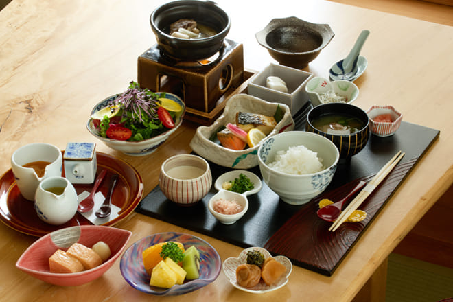 身体が喜ぶ栄養バランス 和食膳の朝食