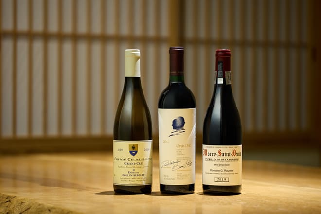 より優雅にお食事を多彩なドリンク類