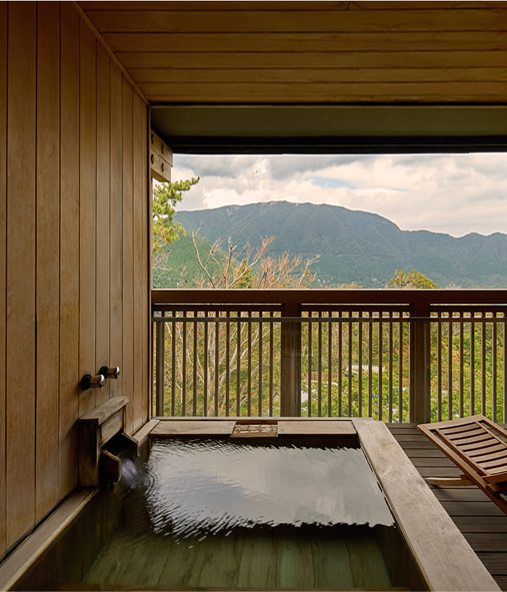 木の声に心を澄ます全客室 露天風呂付きの憩い