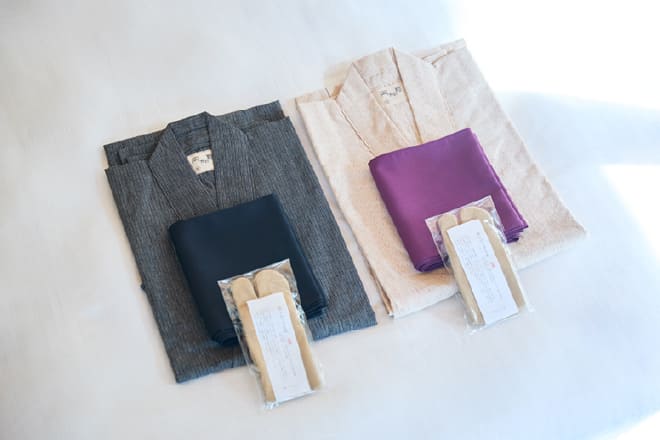 丁寧に仕立てた伝統工芸